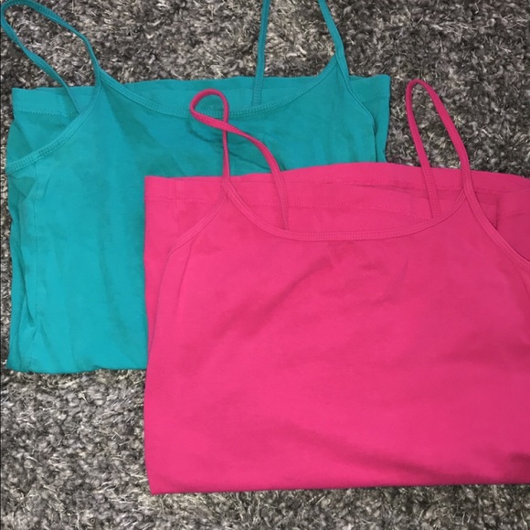 Blue & pink tank tops bundle - Picture 2 of 2